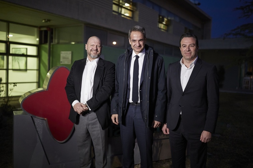 Eπίσκεψη Μητσοτάκη στο εργοστάσιο της Pharmathen στις Σάπες Ροδόπης