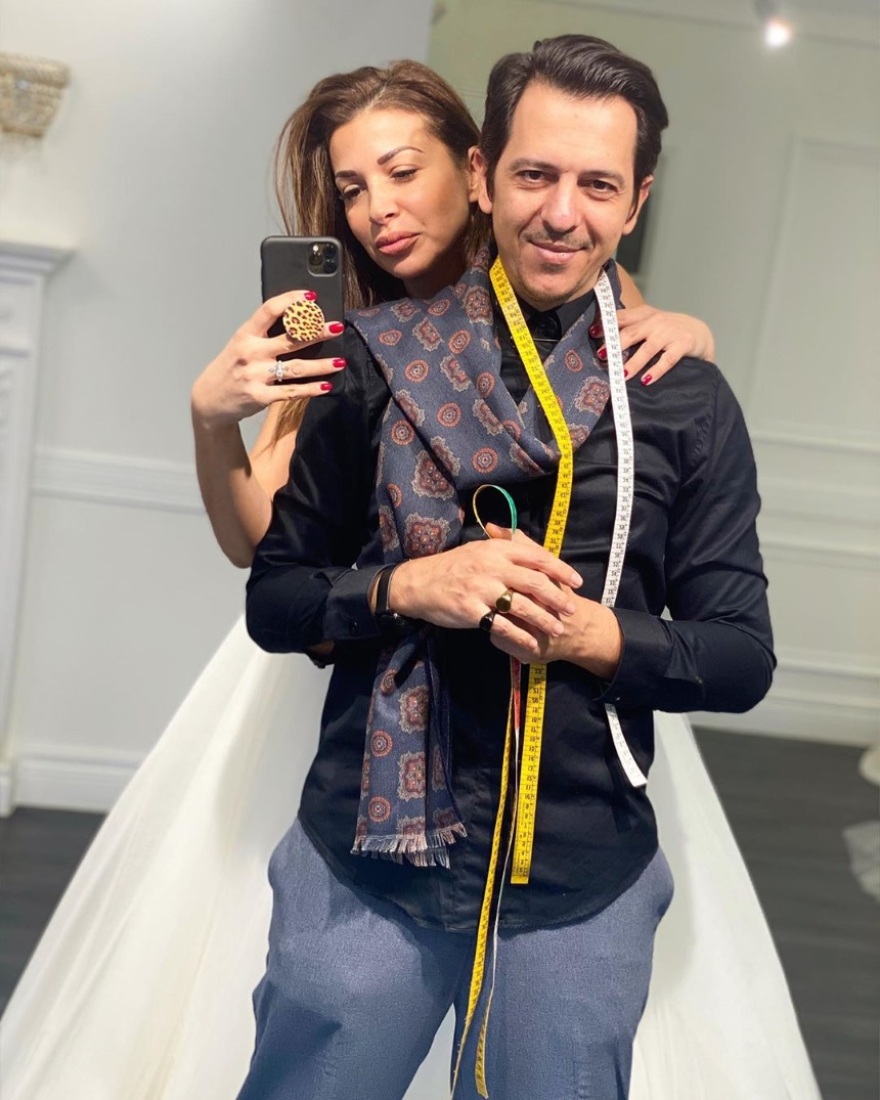 Η Ελένη Χατζίδου κάνει πρόβα νυφικού για τον θρησκευτικό γάμο της