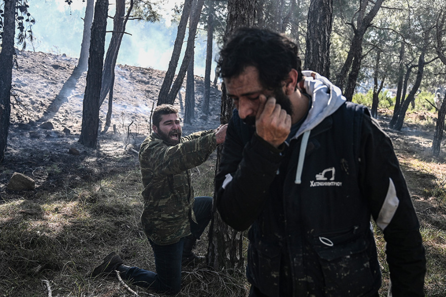 Μεταναστευτικό Λέσβος: Δεκάδες τραυματίες από τις συγκρούσεις στο Διαβολόρεμα