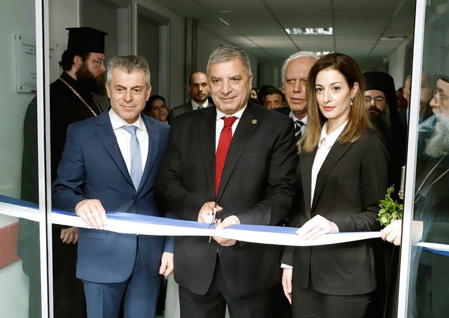 KAT: Εγκανιάσθηκε η νέα Μονάδα Αυξημένης Φροντίδας, δωρεά του  Ιδρύματος Ιωάννη Σ. Λάτση