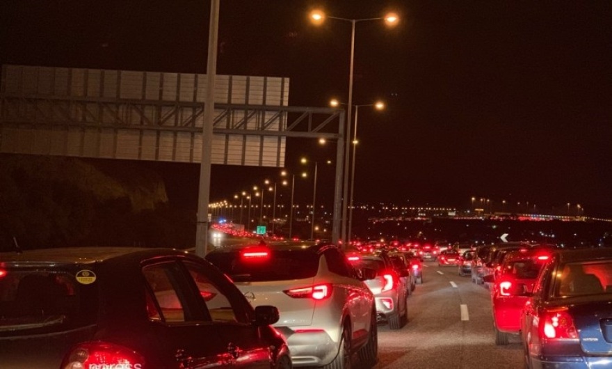 Αυξημένη κίνηση στις Εθνικές οδούς λόγω επιστροφής των εκδρομέων 