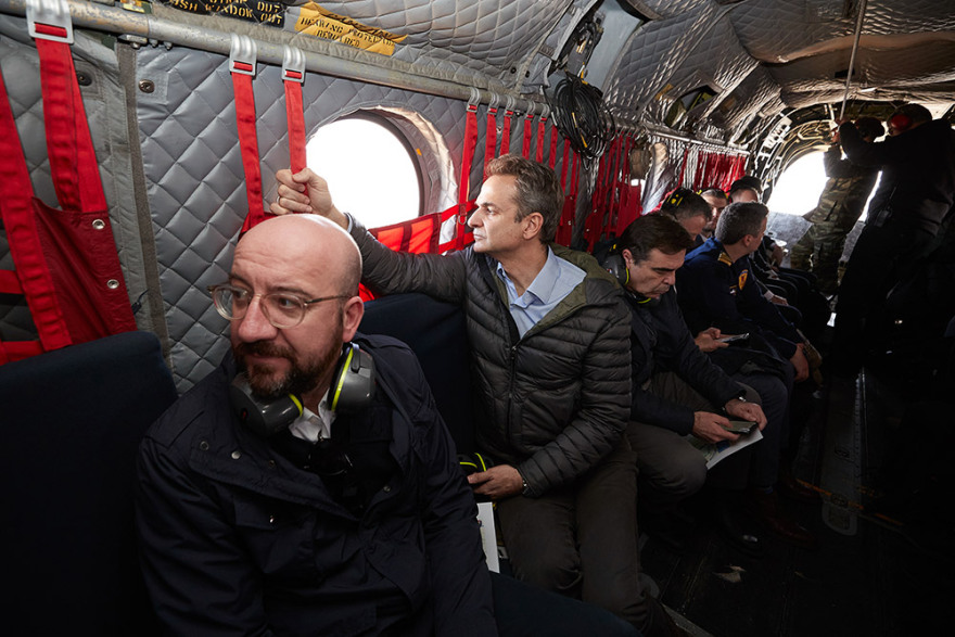 Μεταναστευτικό: Στον Έβρο η ηγεσία της ΕΕ για αυτοψία - Δείτε φωτογραφίες 