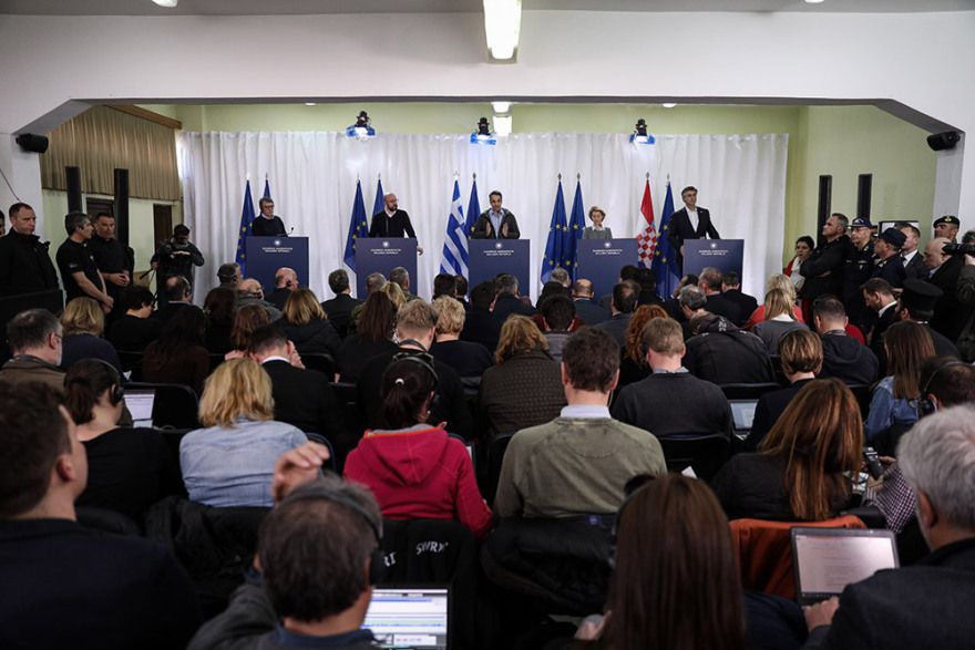 Μεταναστευτικό: Η Ευρώπη στηρίζει την Ελλάδα - Μητσοτάκης: Περιμένουμε απτή αλληλεγγύη