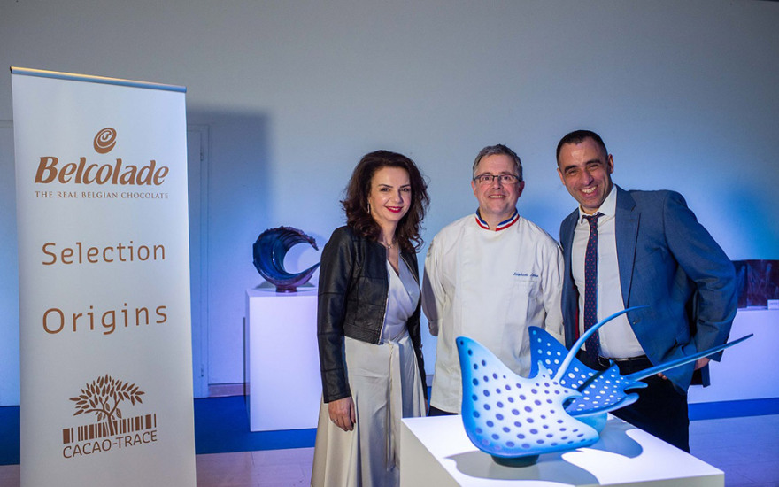 Για πρώτη φορά στην Ελλάδα έργα τέχνης από σοκολάτα από την Belcolade και τον Master Chocolatier και M.O.F. Stéphane Leroux!