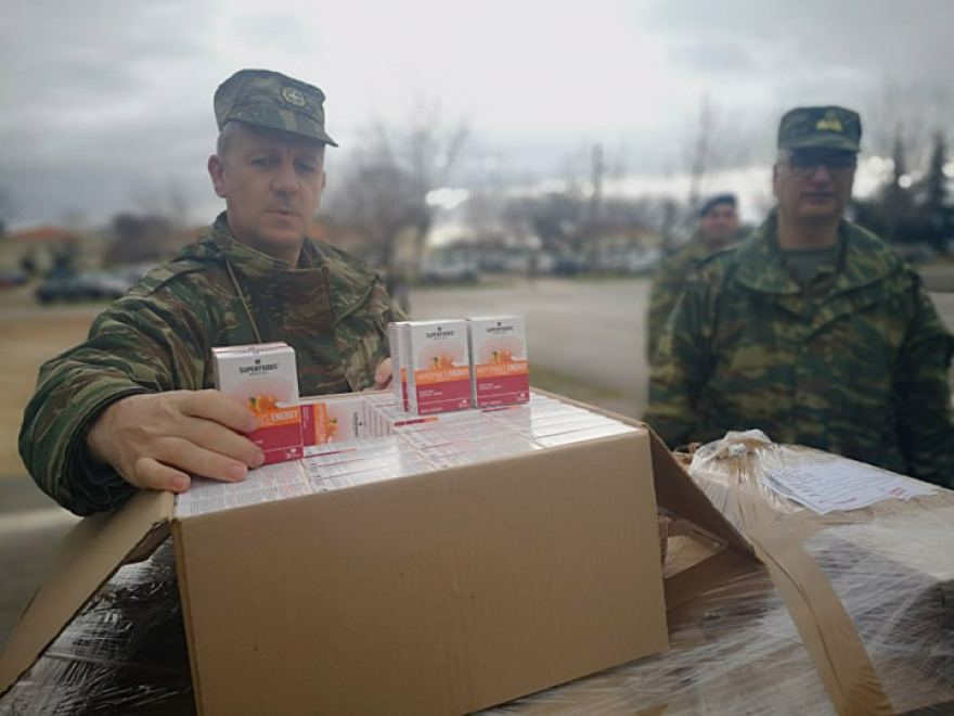 Η Superfoods δίπλα στα Σώματα Ασφαλείας