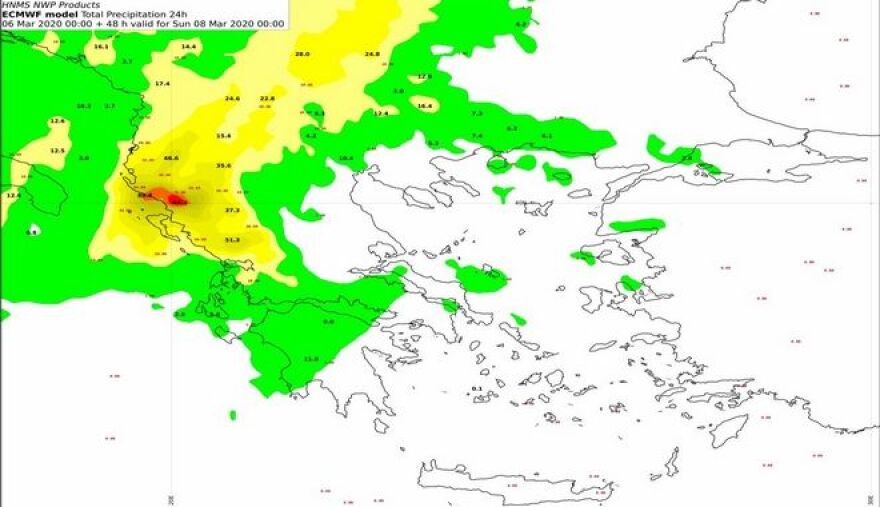 Καιρός: Σε ισχύ το έκτακτο δελτίο επιδείνωσης - Δείτε χάρτες με τις περιοχές που θα πληγούν μέχρι τη Δευτέρα