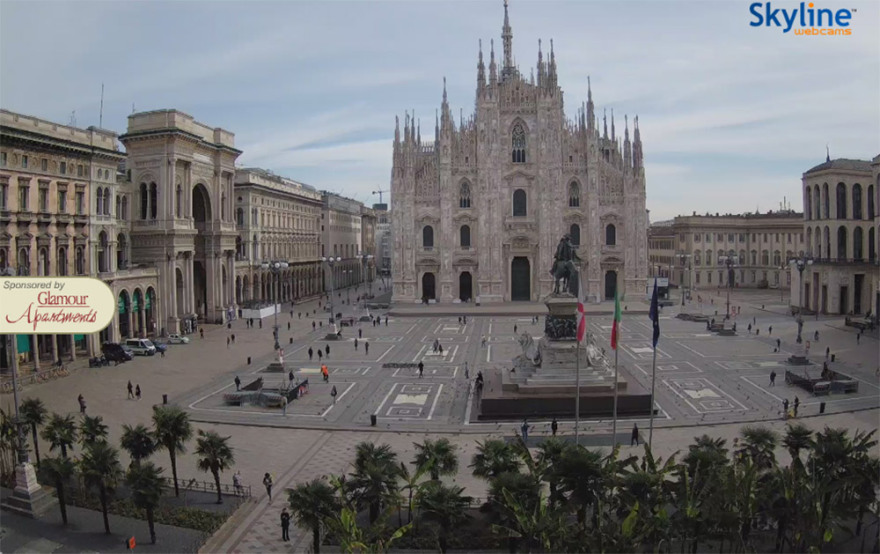 Κορωνοϊός στην Ιταλία: Χώρα «φάντασμα» -  Ερήμωσαν τα πιο εμβληματικά μνημεία