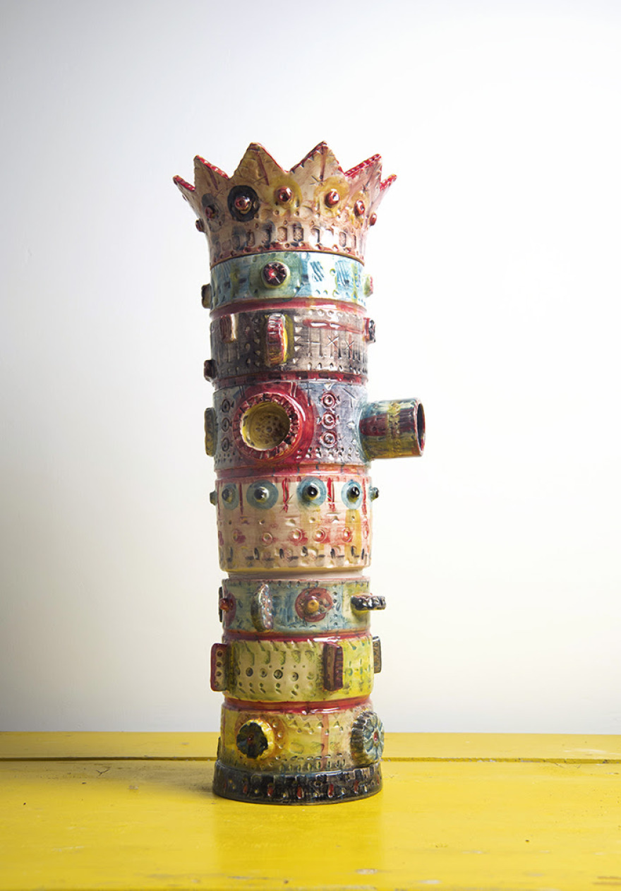 Έκθεση κεραμικών της Λεώνης Γιαγδζόγλου