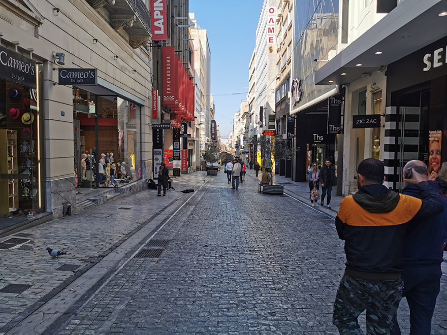 Κορωνοϊός: Μέτρα για να μείνει η αγορά ζωντανή ζητά ο πρόεδρος του Εμπορικού Συλλόγου Αθηνών