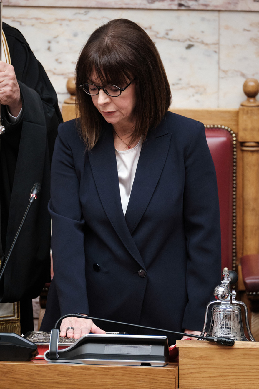 Σακελλαροπούλου: Ορκωμοσία στα χρόνια του κορωνοϊού 