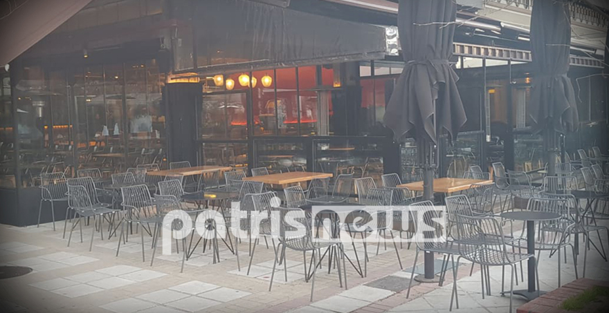 Κορωνοϊός: Έρημες πόλεις Πάτρα και Πύργος - Κλειστά καφέ, μπαρ, εστιατόρια και εμπορικά κέντρα