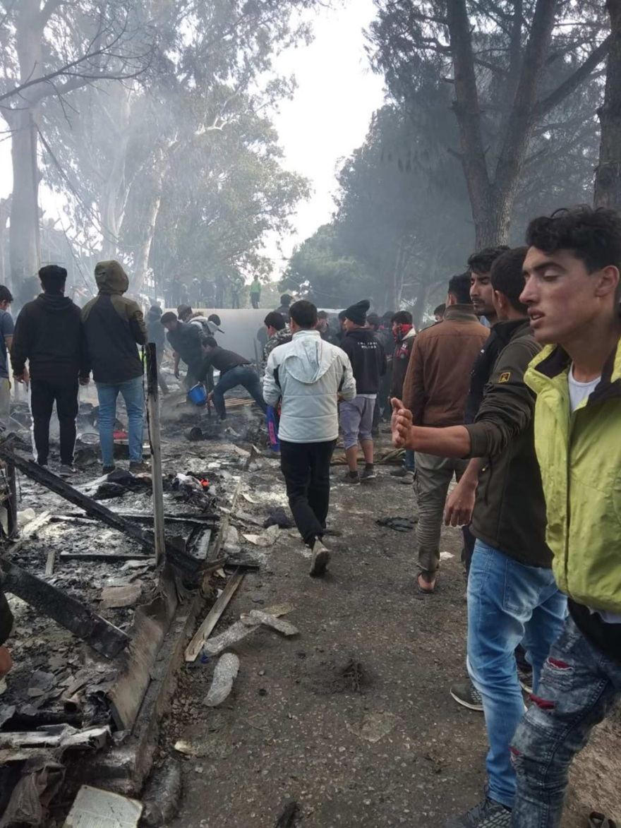 Μόρια: Νεκρό παιδί από τη μεγάλη φωτιά μέσα στο Κέντρο Υποδοχής και Ταυτοποίησης