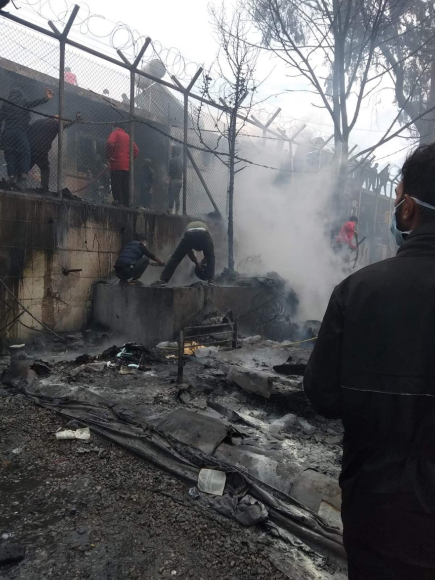 Μόρια: Νεκρό παιδί από τη μεγάλη φωτιά μέσα στο Κέντρο Υποδοχής και Ταυτοποίησης