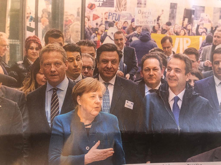 Ελληνογερμανικό forum υψηλών στόχων με Μέρκελ- Μητσοτάκη