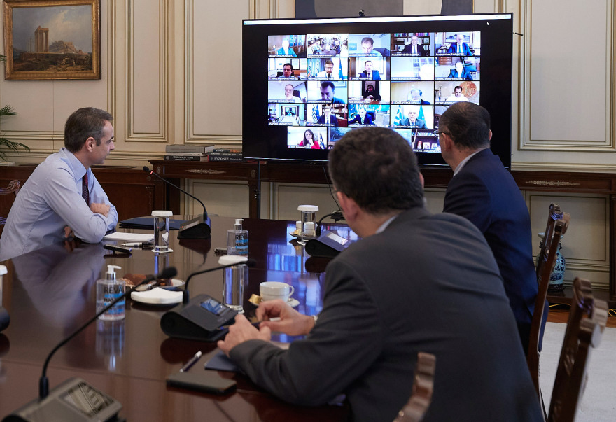 Μητσοτάκης για κορωνοϊό: Ξεπεράσαμε τους περισσότερους στην Ευρώπη με τα μέτρα στήριξης