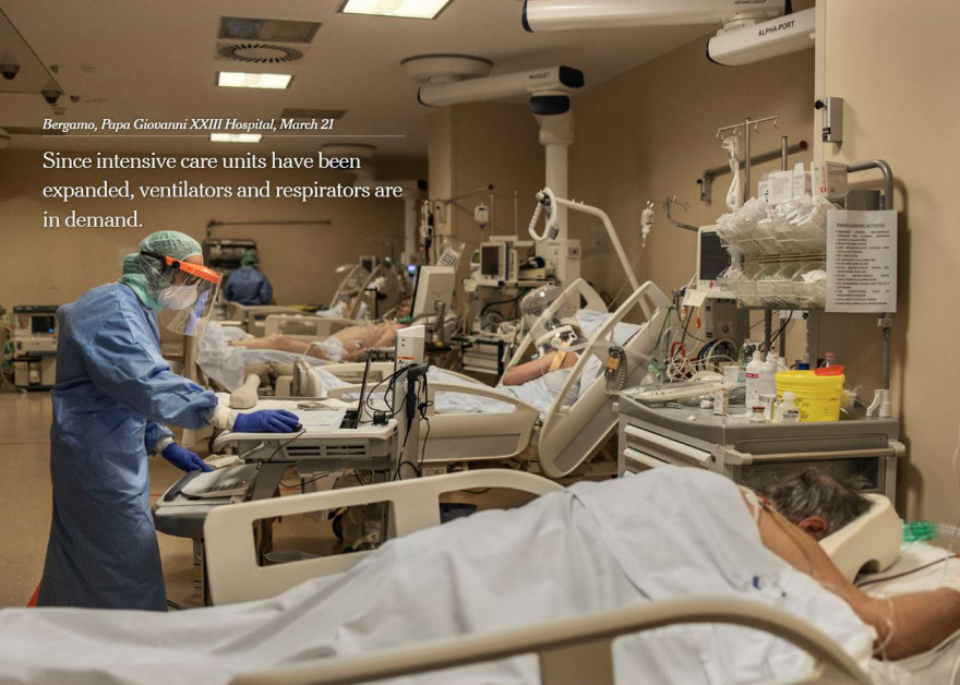 Κορωνοϊός: Το συγκλονιστικό οδοιπορικό των New York Times στο Μπέργκαμο