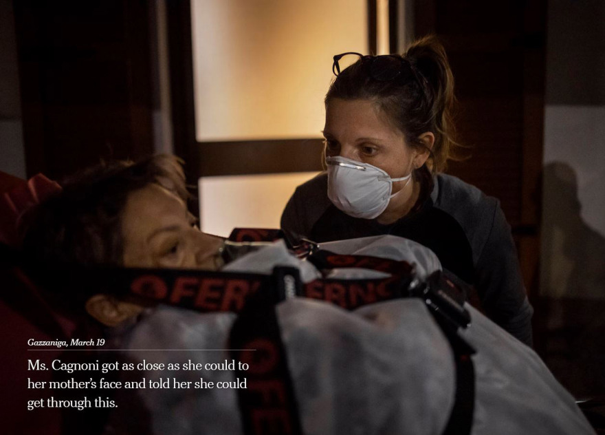 Κορωνοϊός: Το συγκλονιστικό οδοιπορικό των New York Times στο Μπέργκαμο