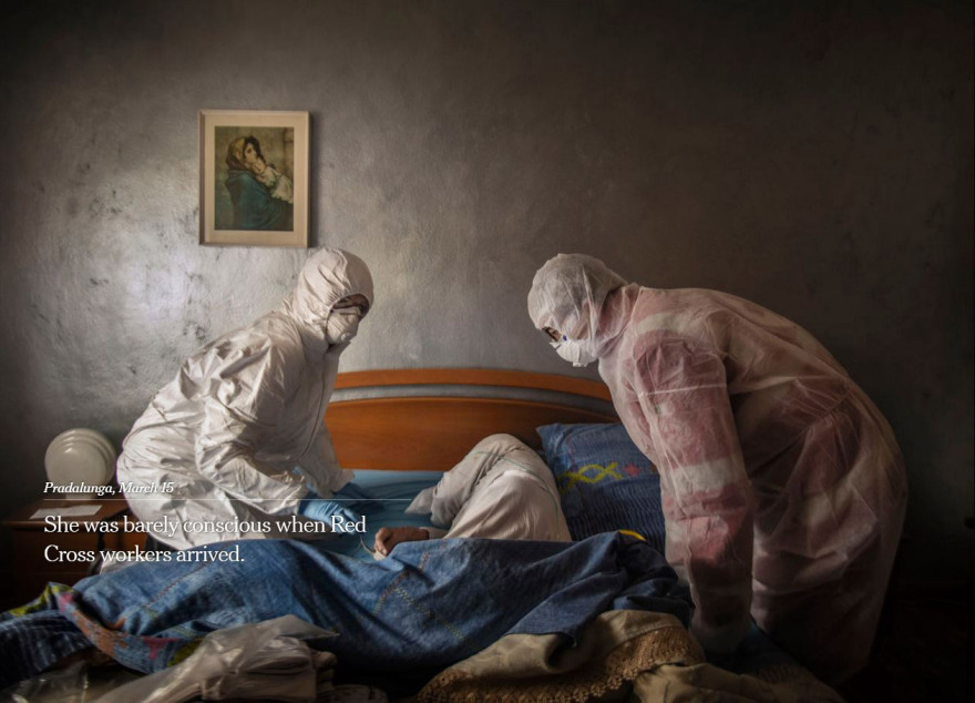 Κορωνοϊός: Το συγκλονιστικό οδοιπορικό των New York Times στο Μπέργκαμο