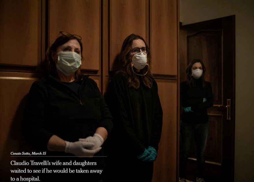 Κορωνοϊός: Το συγκλονιστικό οδοιπορικό των New York Times στο Μπέργκαμο