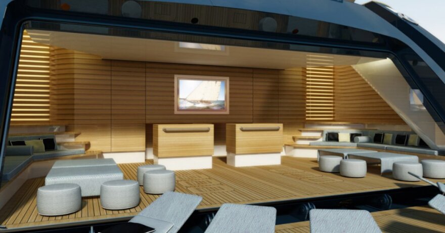 Η επιβλητική θαλαμηγός Dream του Γιώργου Προκοπίου 