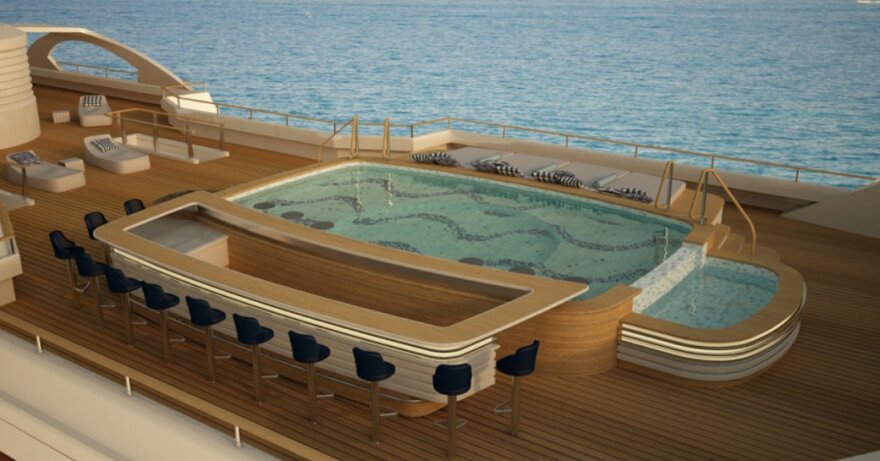 Η επιβλητική θαλαμηγός Dream του Γιώργου Προκοπίου 