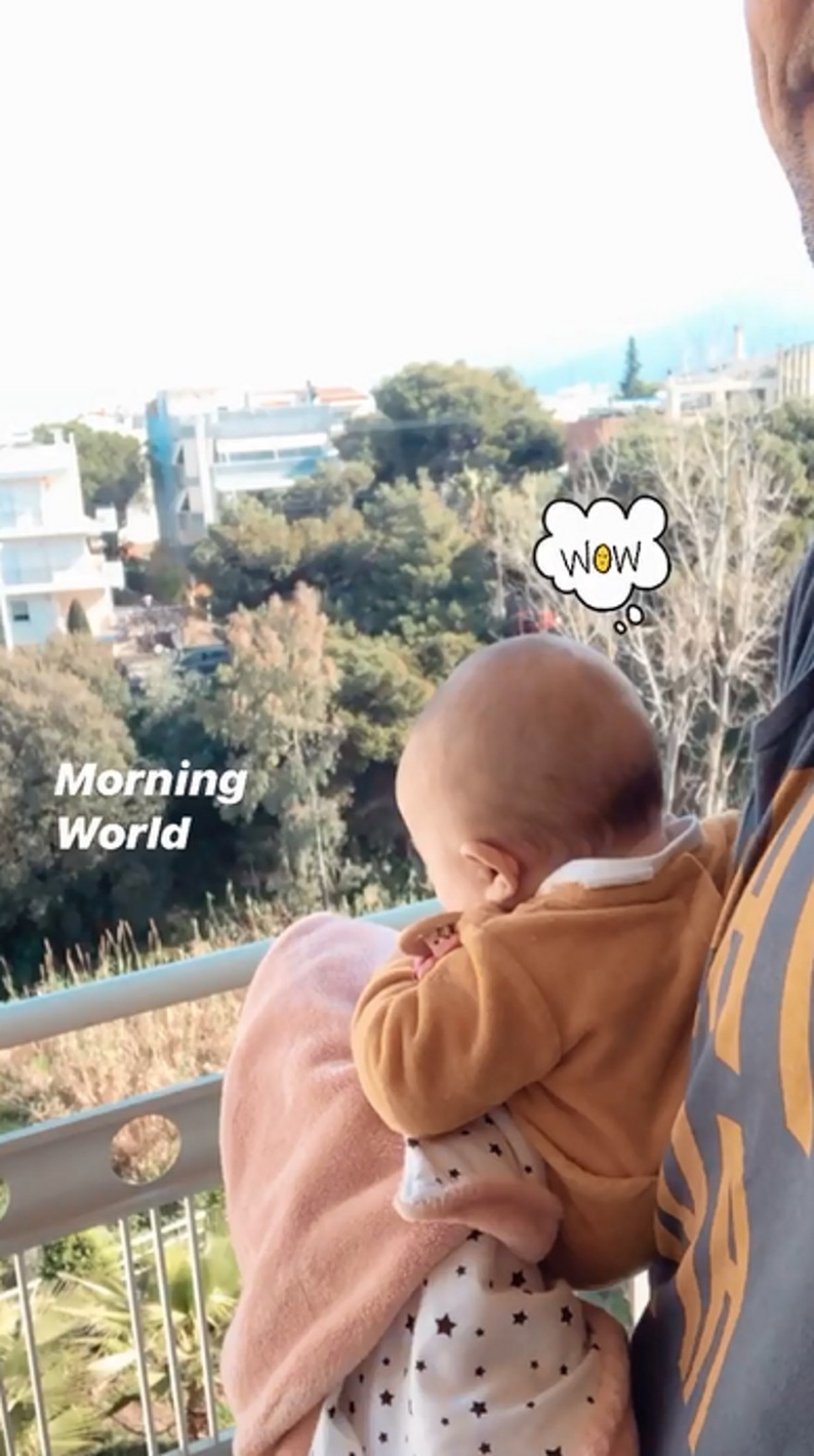 Σάββας Πούμπουρας: Περνά την καραντίνα… αγκαλιά με την κόρη του