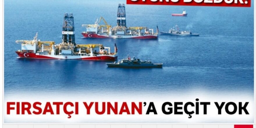 Tουρκική εφημερίδα: Στην ανατολική Μεσόγειο σε λίγους μήνες το γεωτρύπανο «Κανουνί»