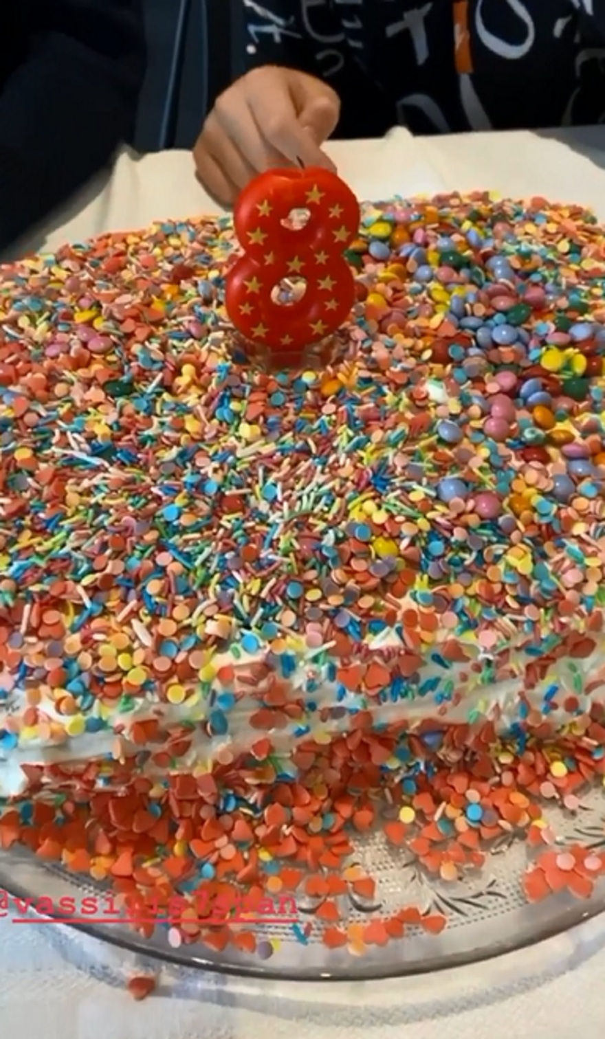 Ολυμπία Χοψονίδου - Βασίλης Σπανούλης: Τα γενέθλια του γιου τους εν μέσω καραντίνας  