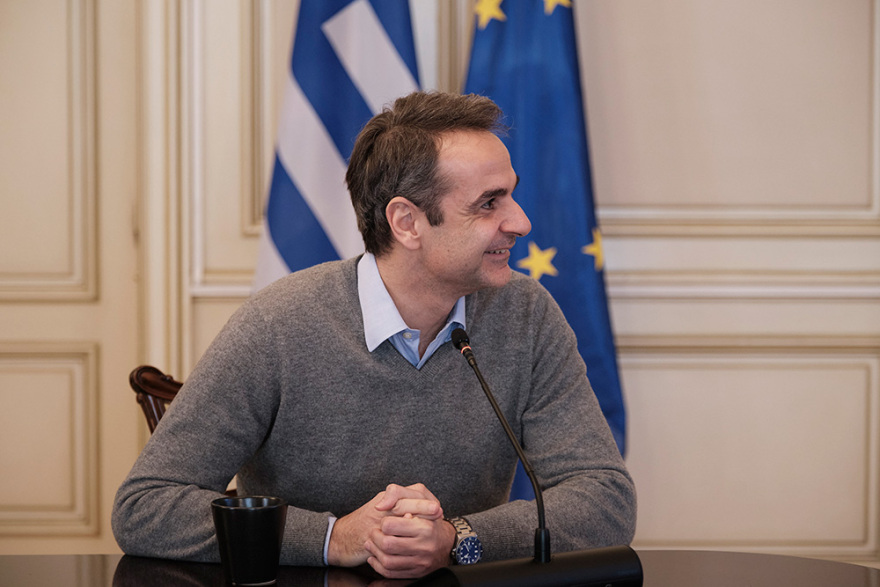 Τηλεδιάσκεψη Μητσοτάκη - Σταϊκούρα ενόψει του Eurogroup