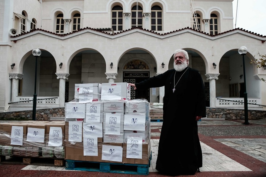 Κορωνοϊός - Μαριάννα Βαρδινογιάννη: Παράδοση τροφίμων σε 3.000 άπορες οικογένειες
