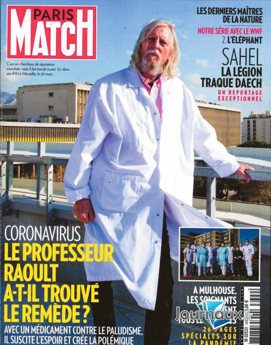 Κορωνοϊος - Ντιντιέ Ραούλ: Μεσσίας της χλωροκίνης ή επικίνδυνος Πανοραμίξ;