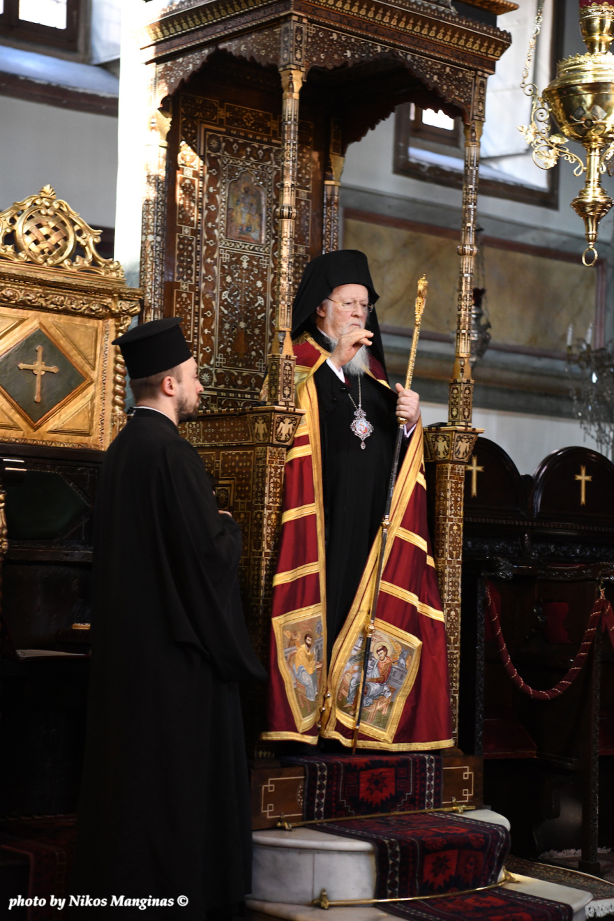 Η Κυριακή των Βαΐων στο Οικουμενικό Πατριαρχείο (βίντεο)