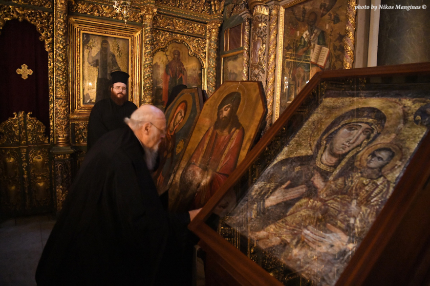 Η Κυριακή των Βαΐων στο Οικουμενικό Πατριαρχείο (βίντεο)