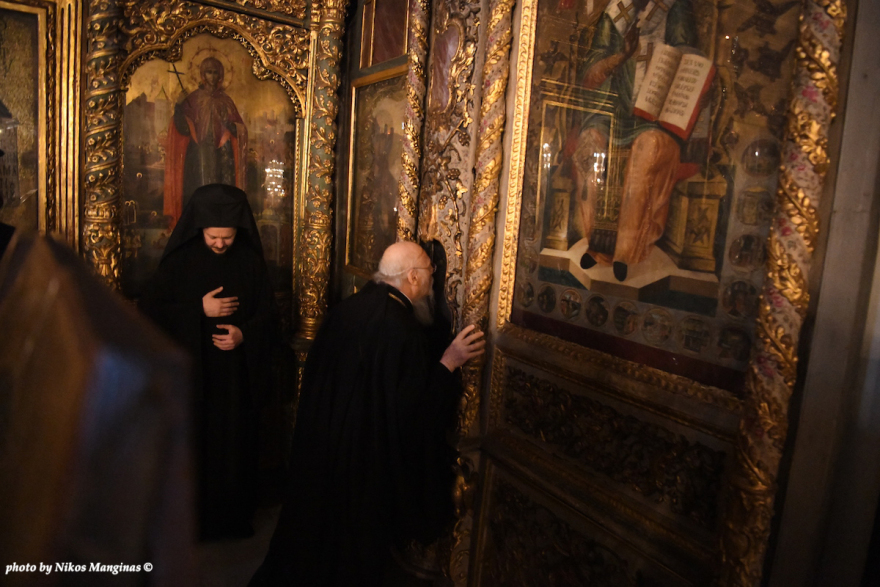 Η Κυριακή των Βαΐων στο Οικουμενικό Πατριαρχείο (βίντεο)