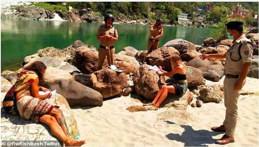 Ινδία-Καραντίνα: Τουρίστες έγραψαν 500 φορές τιμωρία γιατί έσπασαν το lockdown