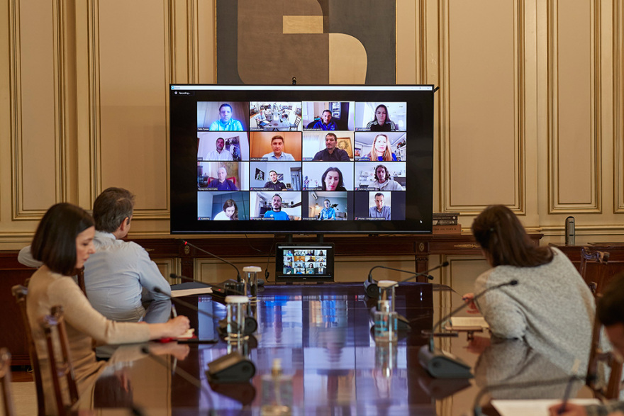 «Ζήσε Αθλητικά»: Τηλεδιάσκεψη Μητσοτάκη με Ολυμπιονίκες και πρωταθλητές - Βίντεο και φωτογραφίες