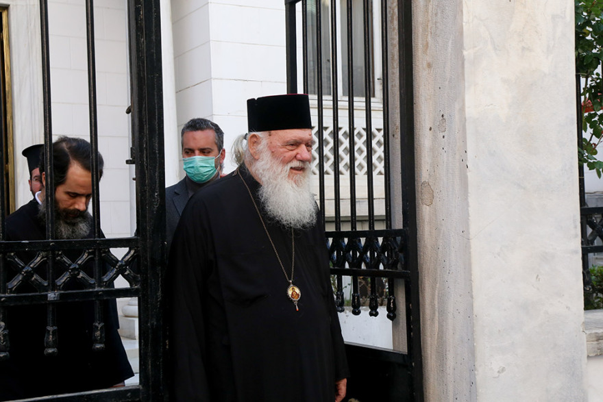 Αρχιεπίσκοπος Ιερώνυμος: Δεν συζητείται η Θεία Κοινωνία, η συνάθροιση είναι κάτι διαφορετικό