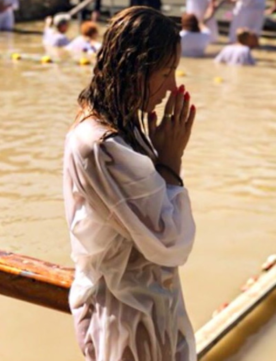 H Πηγή Δεβετζή θυμάται τη «βάπτισή» της στον Ιορδάνη ποταμό