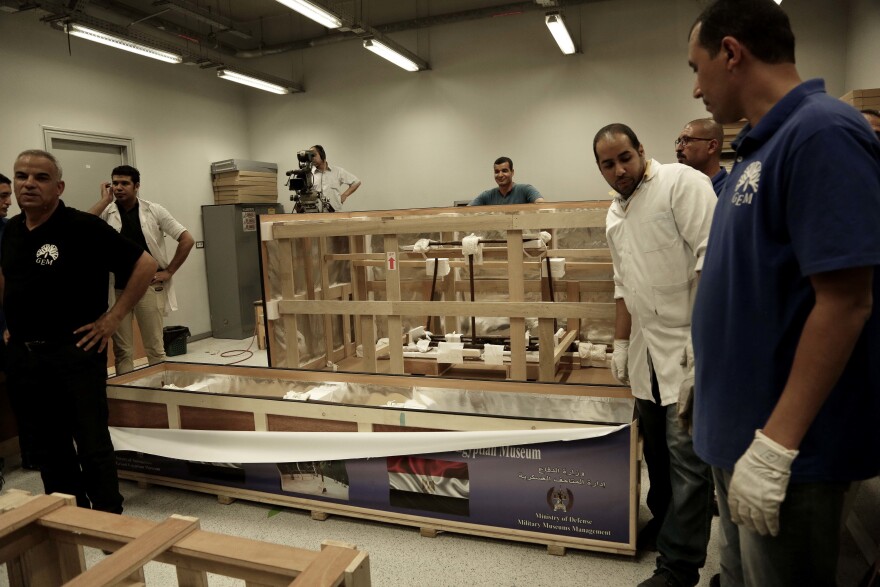 Νέο Μουσείο Αιγύπτου: Συνεχίζονται πυρετωδώς οι προετοιμασίες παρά την απειλή του κορωνοϊού