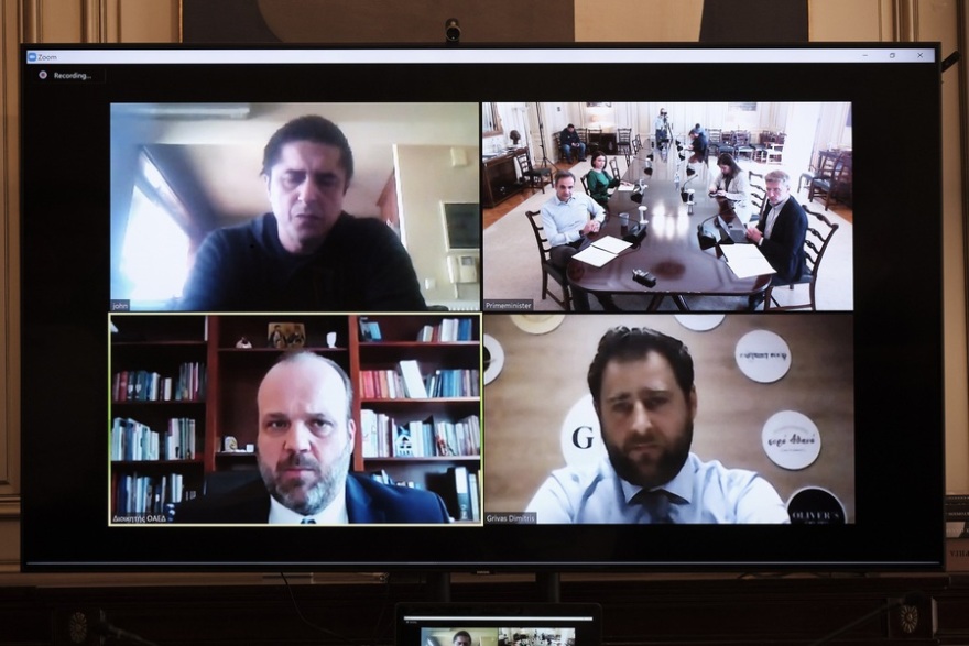 Τηλεδιάσκεψη Μητσοτάκη για νέες δράσεις στήριξης ​​των ανέργων