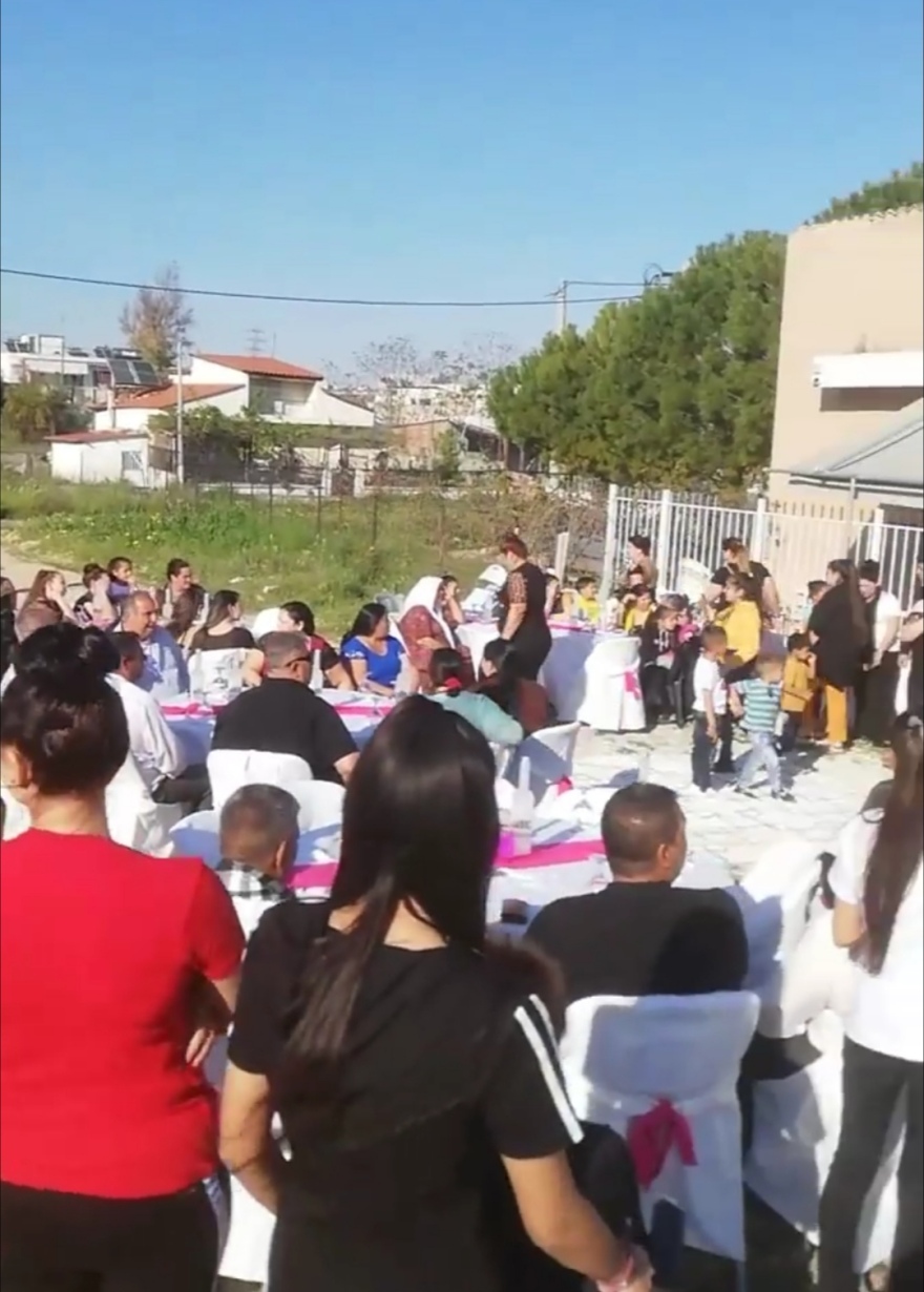 Ζεφύρι: Αρραβώνας Ρομά με 200 άτομα - Δείτε βίντεο από drone