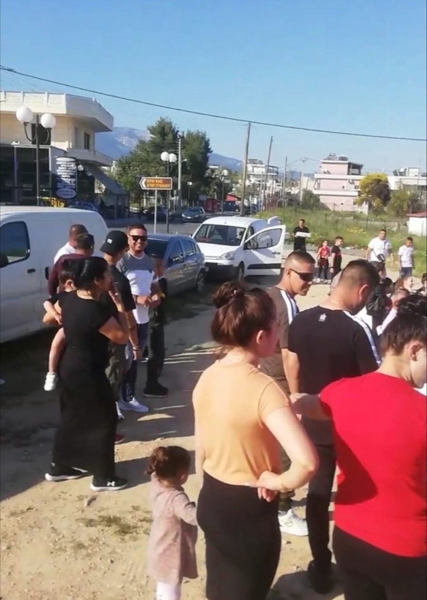 Ζεφύρι: Αρραβώνας Ρομά με 200 άτομα - Δείτε βίντεο από drone