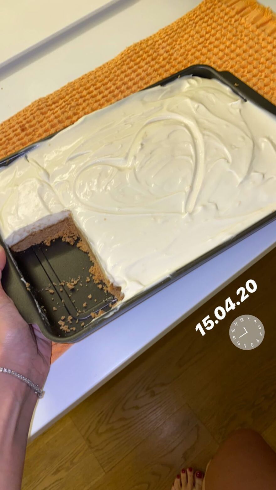 Κωνσταντίνα Σπυροπούλου: Έφτιαξε το πρώτο της γλυκό και το έκανε... delivery 