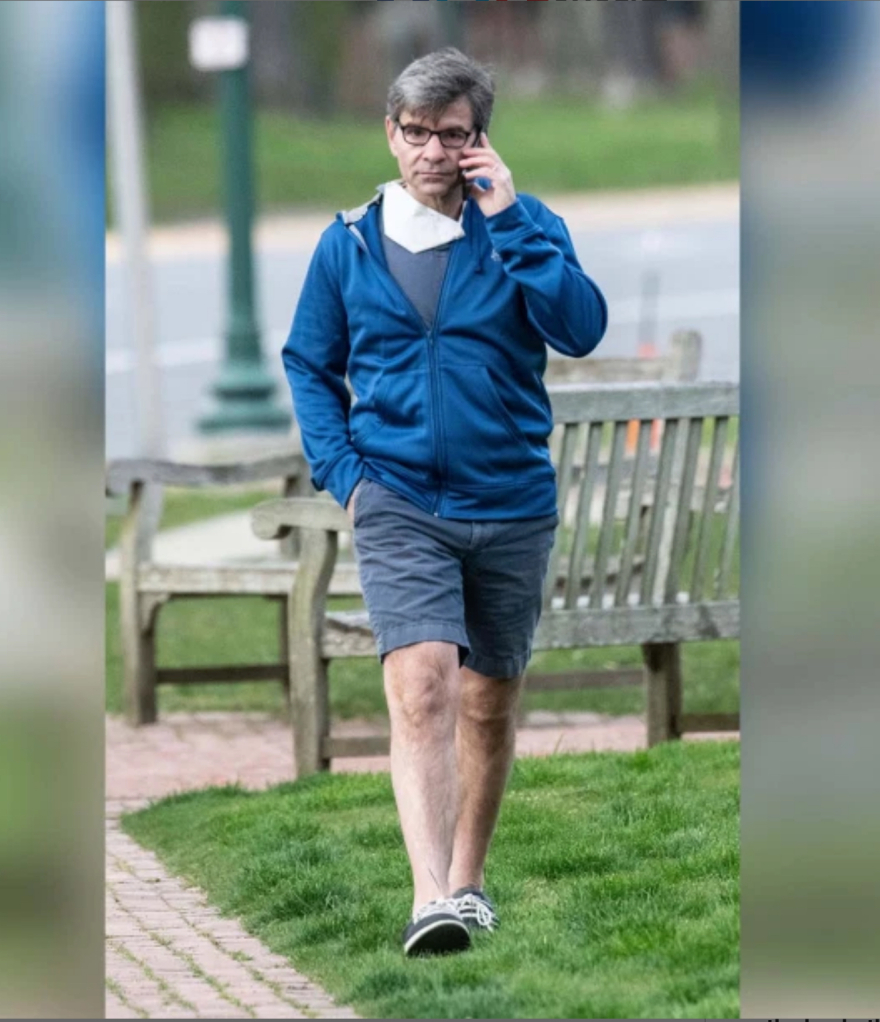 Κορωνοϊός: «Κράξιμο» στον Τζορτζ Στεφανόπουλο επειδή έβγαλε τη μάσκα