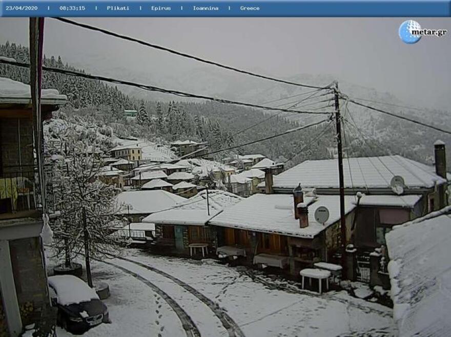 Καιρός: Κακοκαιρία με χιόνια και ισχυρούς ανέμους στα ορεινά της βόρειας Ελλάδας - Ήπειρο