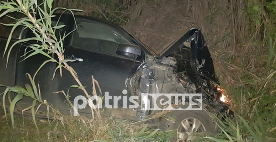 Πύργος: Δύο τραυματίες σε σφοδρή σύγκρουση αγροτικού με τρακτέρ