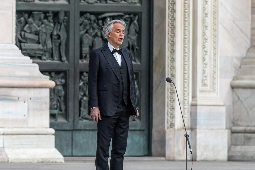 Αντρέα Μποτσέλι: «Στην καραντίνα ένιωσα έντονα τη ζεστασιά της οικογένειας»