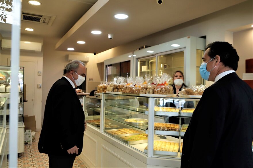 Γεωργιάδης: Τηρήθηκαν τα μέτρα ασφαλείας στα μαγαζιά του κέντρου