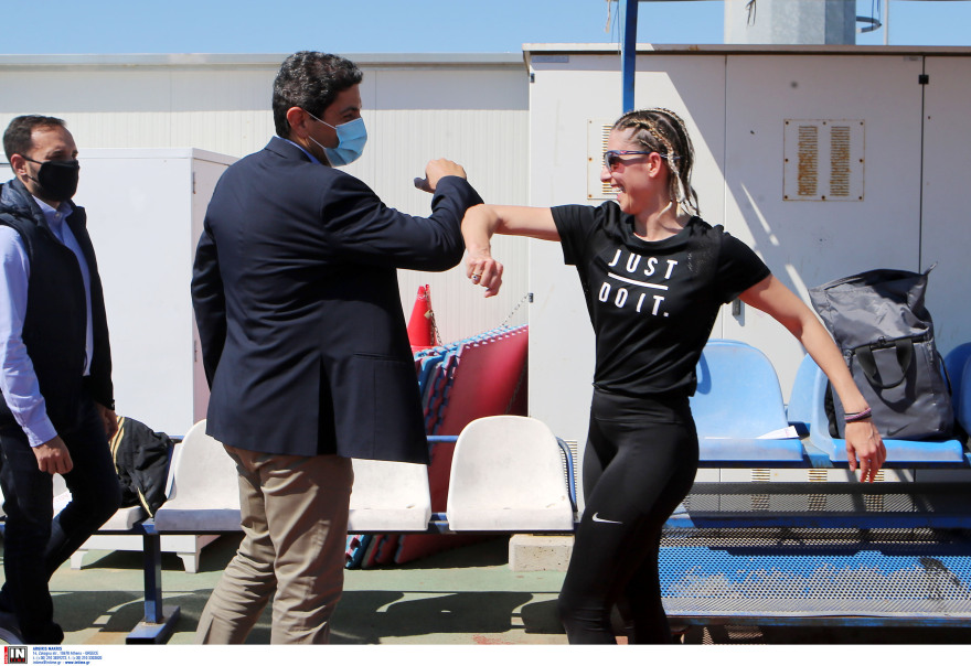 Στο ΟΑΚΑ ο Λευτέρης Αυγενάκης για αυτοψία των μέτρων της σταδιακής επανεκκίνησης του αθλητισμού