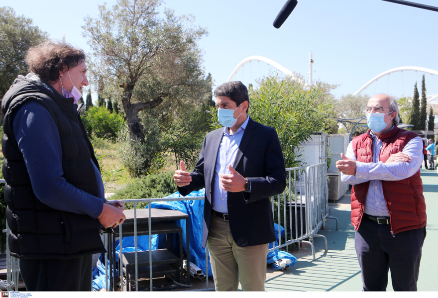 Στο ΟΑΚΑ ο Λευτέρης Αυγενάκης για αυτοψία των μέτρων της σταδιακής επανεκκίνησης του αθλητισμού